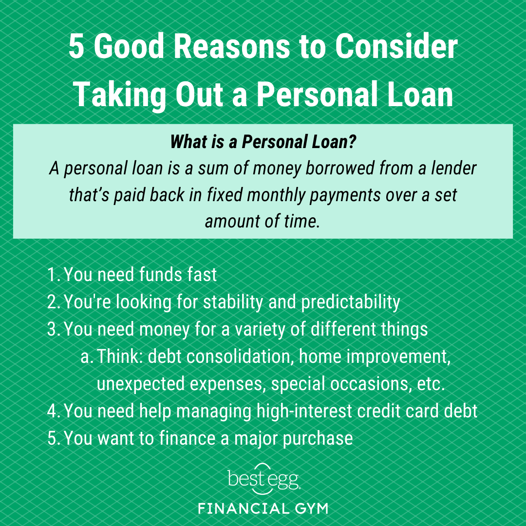 Taking out a personal loan 2025